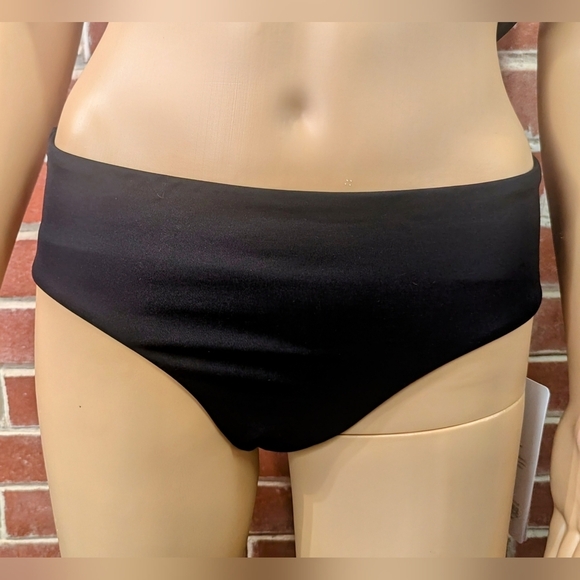 NWT Athleta Square Neck Bra Cup Tankini 34D/DD with Full Bikini Bottom Size M - Picture 4 of 15